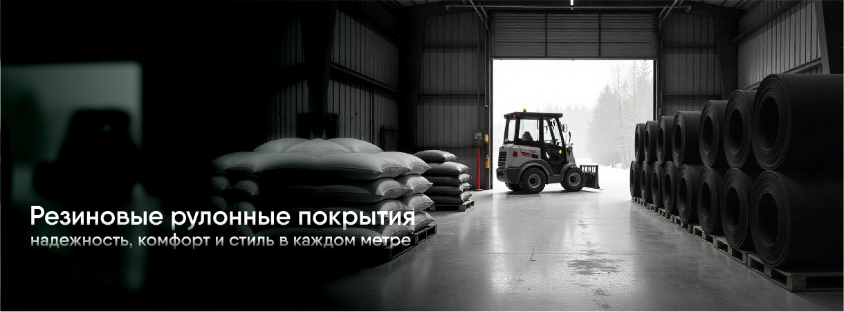 Резиновые рулонные покрытия от Sintegrol - надежность, комфорт и стиль в каждом метре Резиновые рулонные покрытия от Sintegrol - надежность, комфорт и стиль в каждом метре